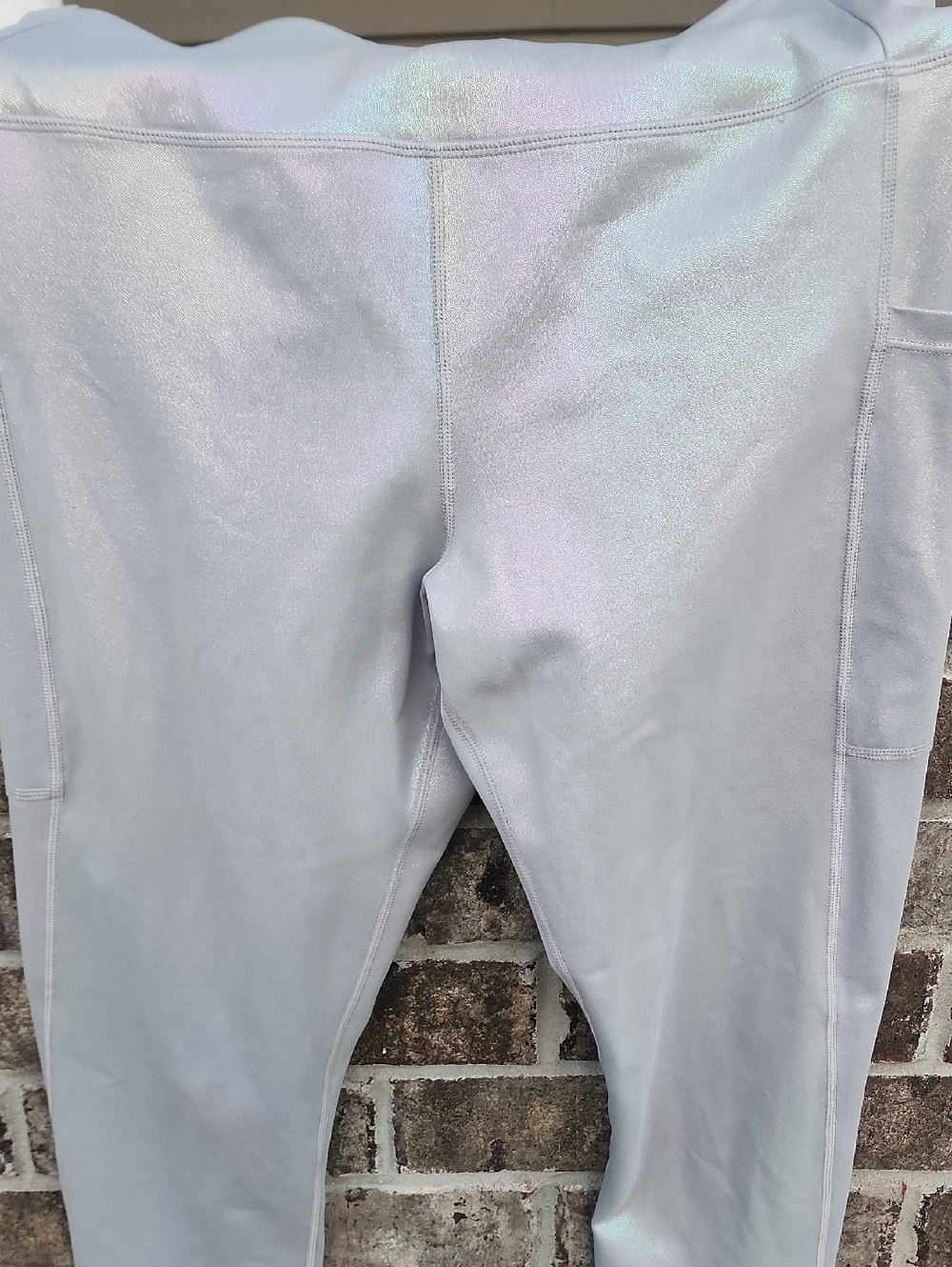 ZYIA Active Iridescent Light Gray Leggings